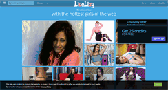 Desktop Screenshot of livelizy.com